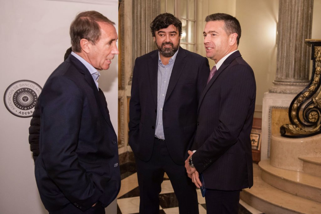 Carlos Arbia, Juan Cruz Ávila y Pablo Rossi