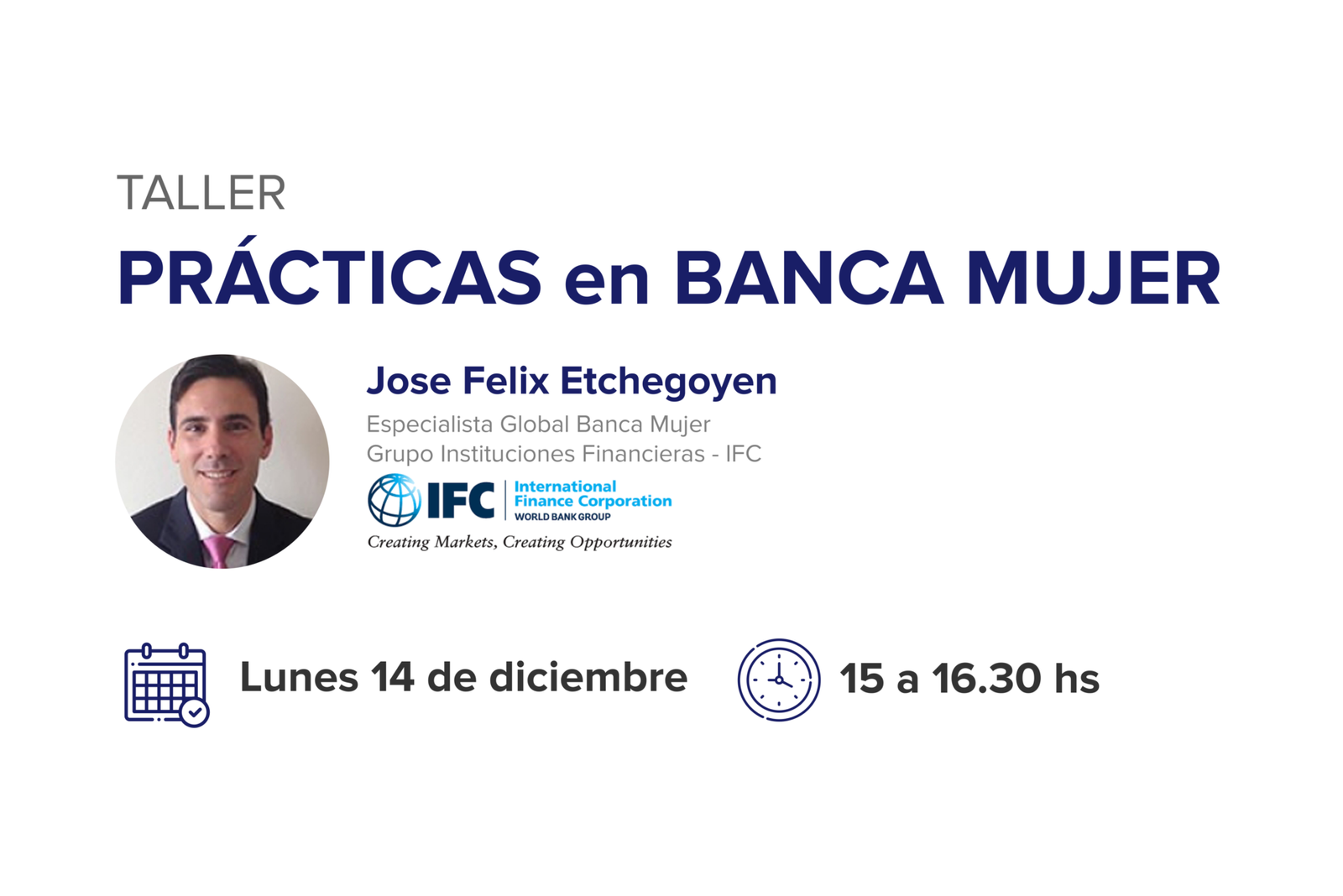 Taller Prácticas en Banca Mujer